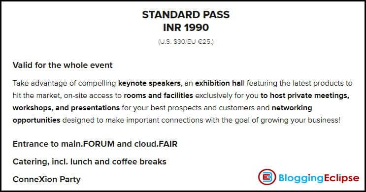 CloudFest-India-Standard-pass-contents