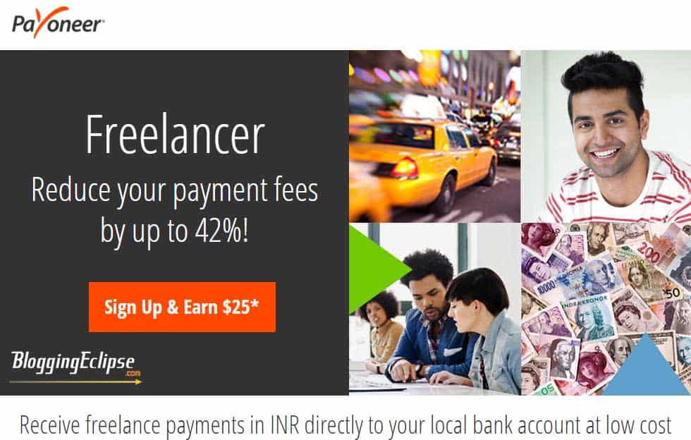 How to receive U.S Direct deposit payment in India using Payoneer
