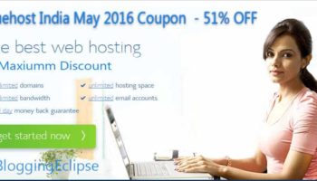 Bluehost India 51% OFF Coupon
