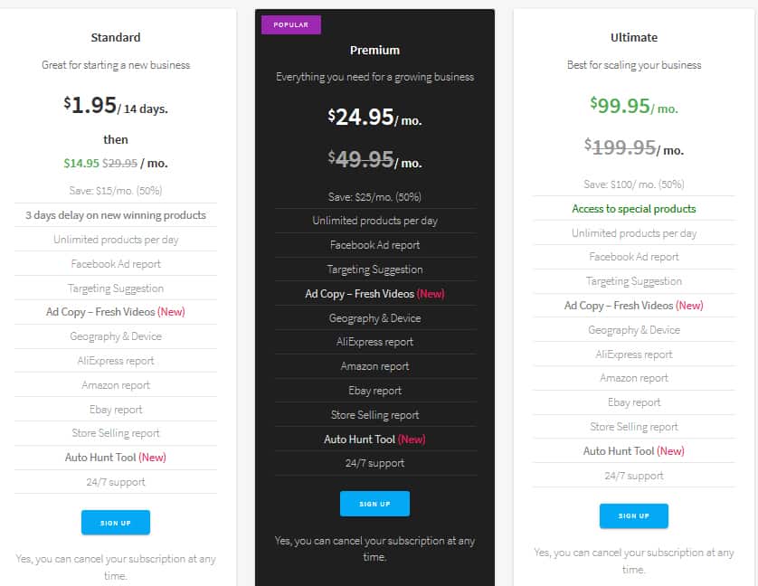 Pexda Pricing