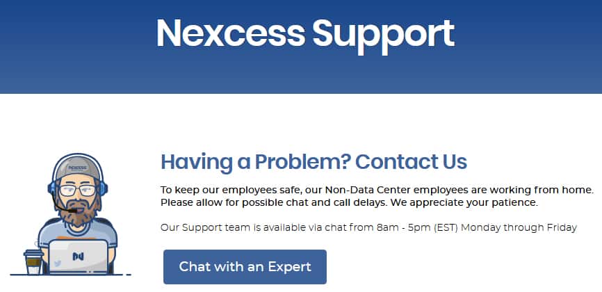 Nexcess Customer Support