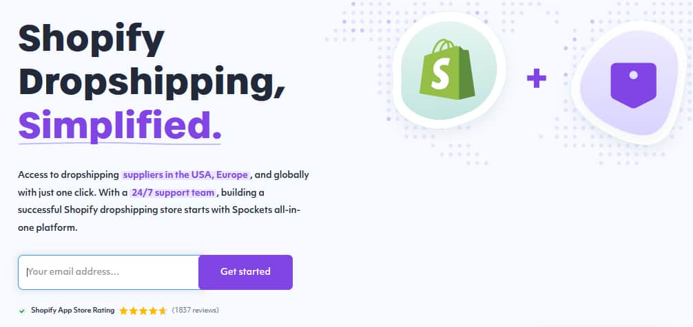 Shopify Dropshipping with Spocket