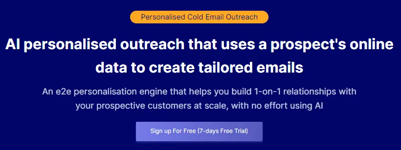 Customized Outreach for Cold Emails