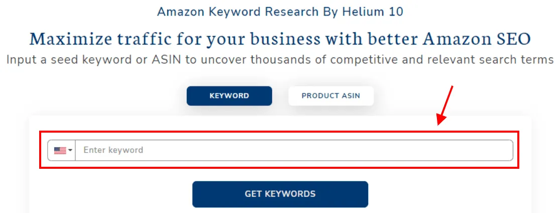 Helium 10 Review Amazon Keyword Research
