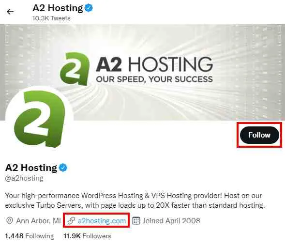 A2 Hosting on Twitter