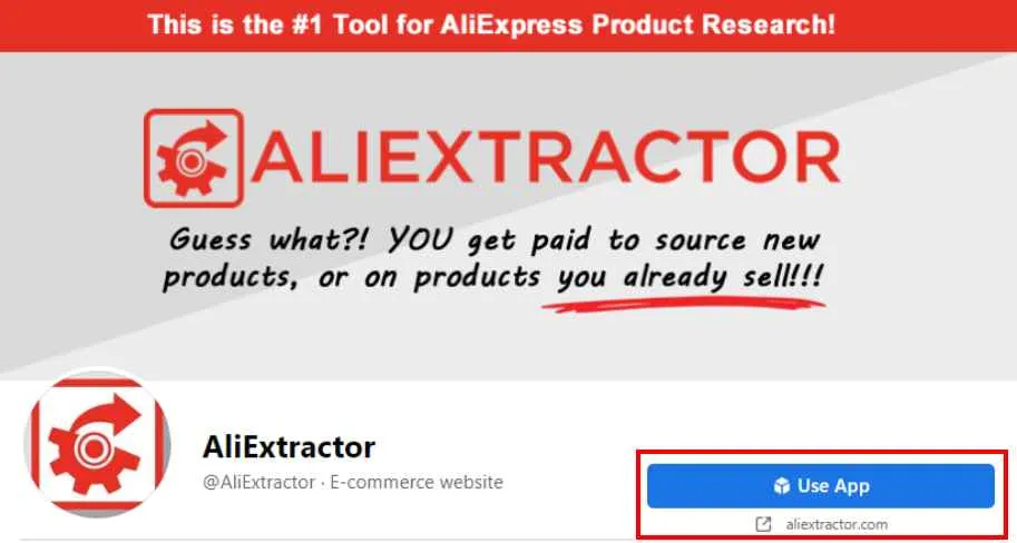 AliExtractor Facebook Group