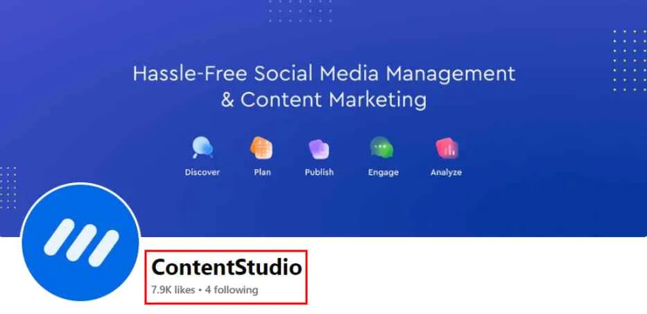ContentStudio Facebook Group