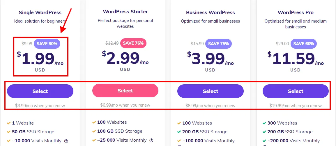 Hostinger WordPress Hosting