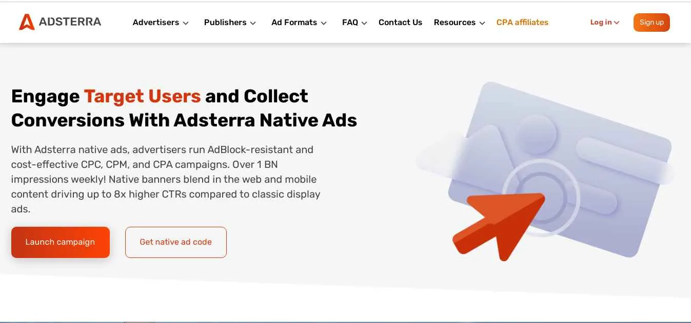 Adsterra Native Ads