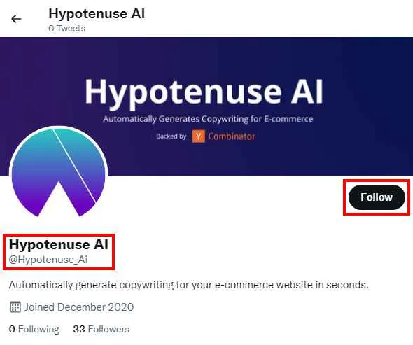 Hypotenuse AI on Twitter