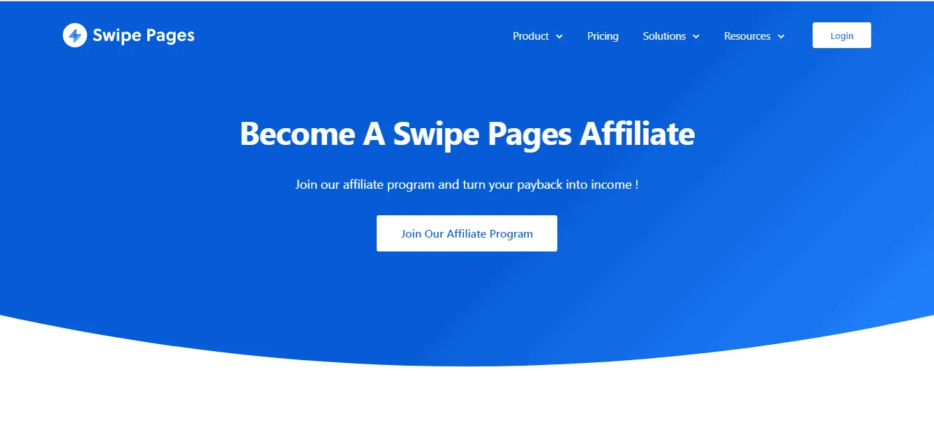 Swipe Pages Affiliate Program