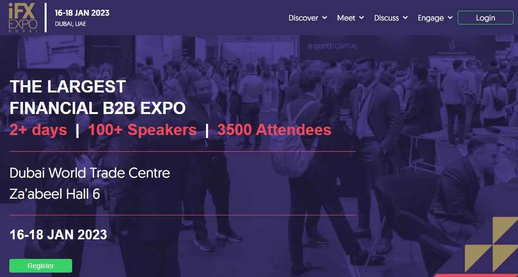 Register for iFX EXPO Dubai