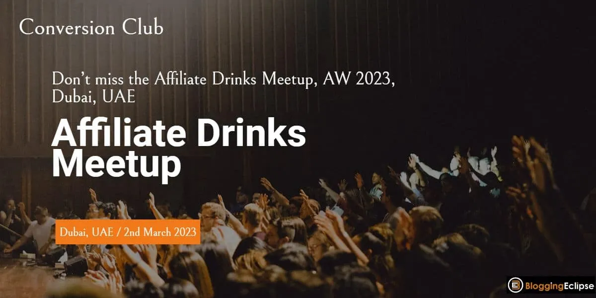 Affiliate Drinks Meetup