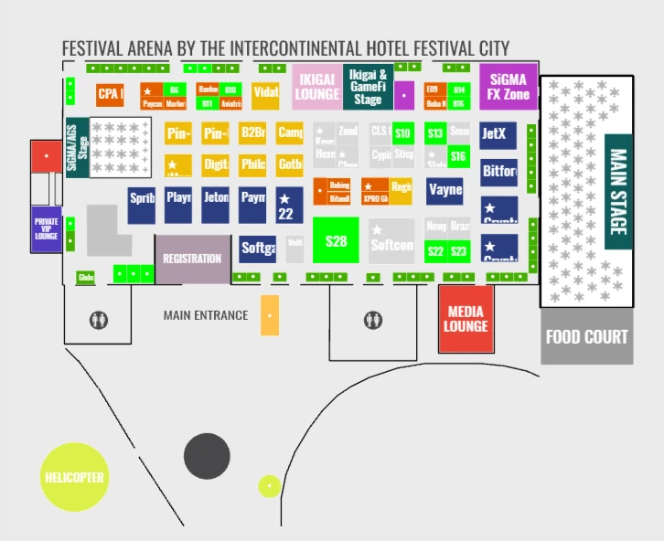 SiGMA Eurasia Floor Plan