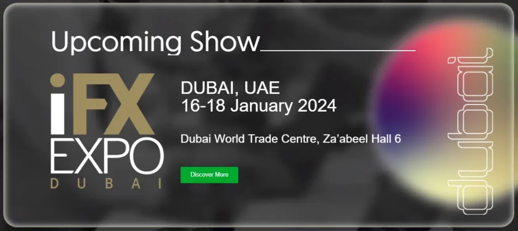 Upcoming iFX Expo Dubai 2024
