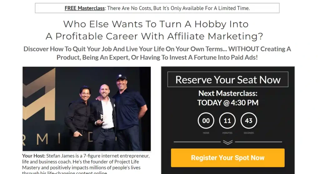Affiliate Marketing Mastery by Stefan James