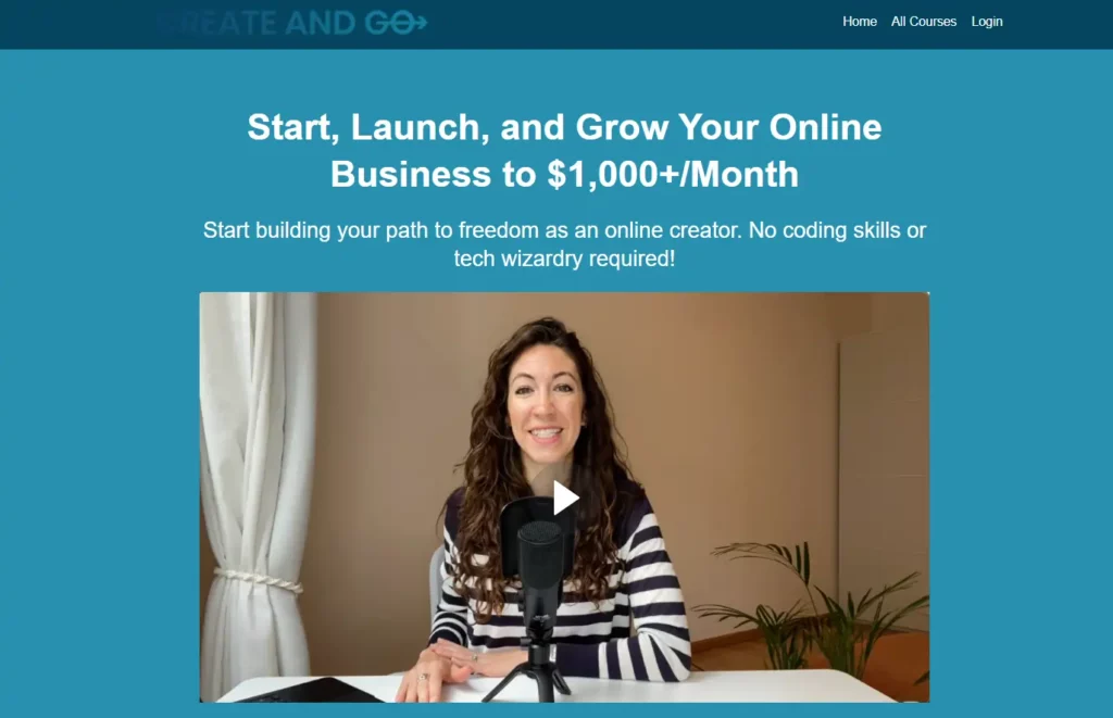 Launch Your Blog Biz by Create and Go