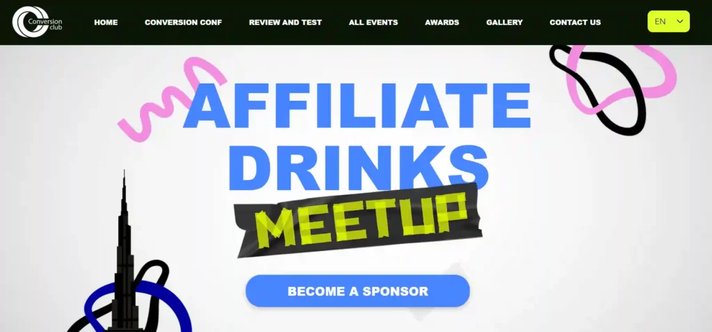 Affiliate Drinks Meetup Dubai 2024