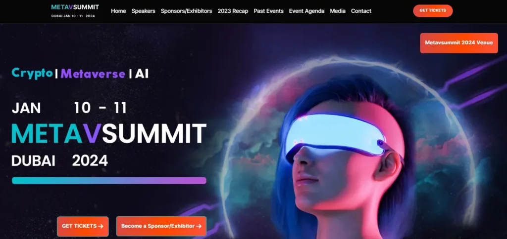 METAVSUMMIT Dubai 2024: Pioneering the Future of Web 3.0 and AI