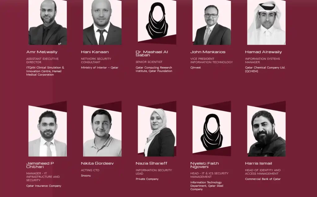 Speakers for CYSEC QATAR 2024